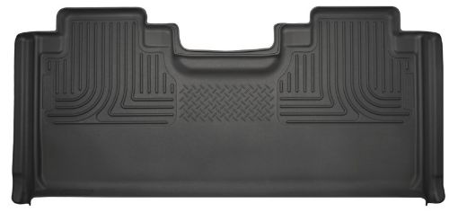 Picture of Husky Liners 15 - 23 Ford F - 150 SuperCab WeatherBeater Black 2nd Seat Floor Liner