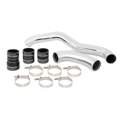 Picture of Mishimoto 08 - 10 Ford 6.4L Powerstroke Hot - Side Intercooler Pipe and Boot Kit
