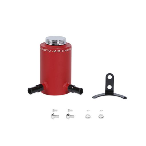 Picture of Mishimoto Aluminum Power Steering Reservoir Tank - Wrinkle Red