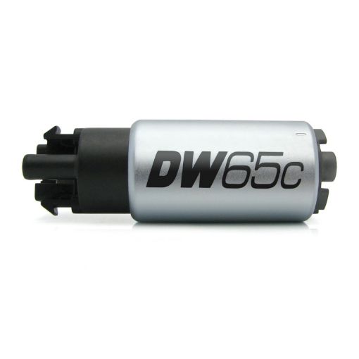 Picture of DeatschWerks 265 LPH DW65C Series Compact Fuel Pump w Mounting Clips