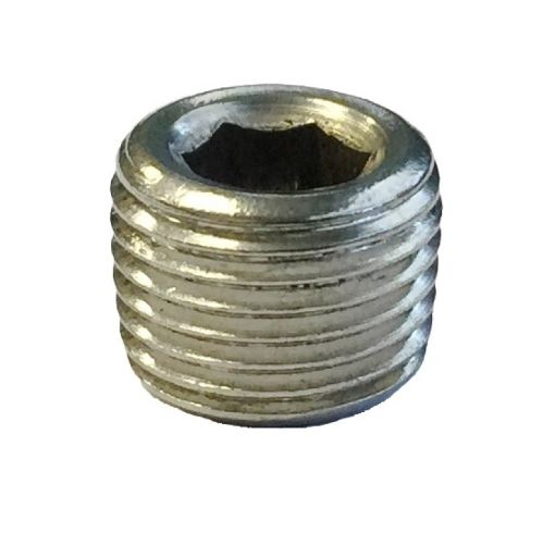 Picture of Torque Solution Stainless Steel 18 in NPT Plug Universal Single Plug