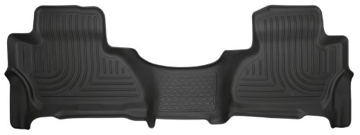 Picture of Husky Liners 15 Cadillac Escalade ESV WeatherBeater Black 2nd Seat Floor Liners