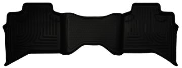 Picture of Husky Liners 02 - 08 Dodge Ram 1500 Crew Cab WeatherBeater Black 2nd Seat Floor Liners