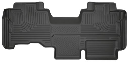 Picture of Husky Liners 09 - 14 Ford F150 Ext Cab WeatherBeater Black 2nd Seat Floor Liners