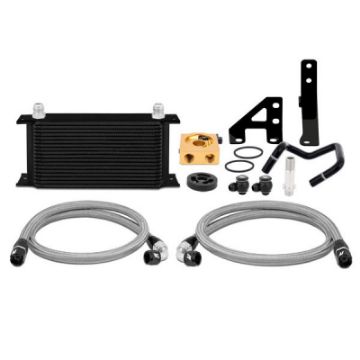 Picture of Mishimoto 2015 Subaru WRX Thermostatic Oil Cooler Kit - Black