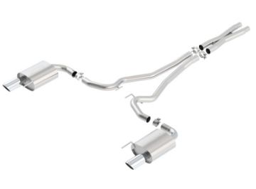 Picture of Borla S - Type Cat - Back 15 - 17 Ford Mustang GT 5.0L V8 MTAT 2.5in pipe 4in tip