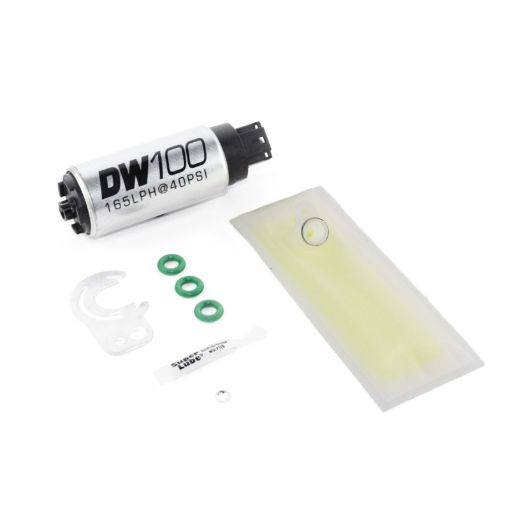 Picture of DeatschWerks 165 LPH In - Tank Fuel Pump w 89 - 93 Mazda Miata 1.61.8L Install Kit