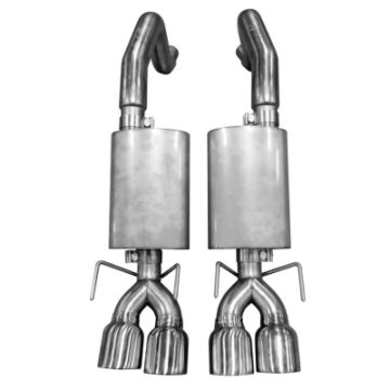 Picture of Kooks 06 - 13 Chevy Corvette C6 ZO6ZR1 LS9LS7 6.2L7.0L OEM x 3in Axleback wPol tips