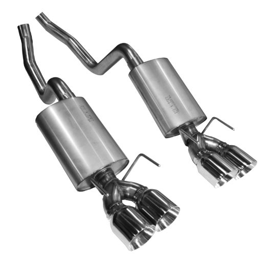 Picture of Kooks 09 - 13 Chevy Corvette C6 LS2LS3 6.0L6.2L OEM x 2 12in Axleback wPol tips