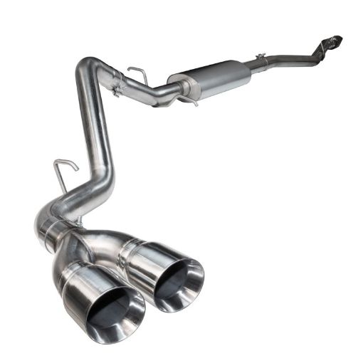 Picture of Kooks 14 GM 1500 Series Truck 5.3L OEM x 3in SS Catback Exhaust. wPol Tips