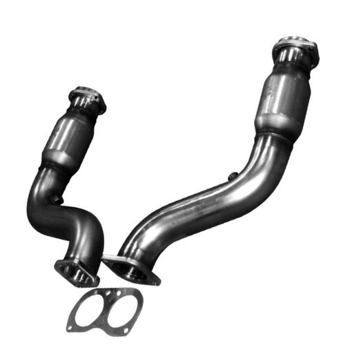 Picture of Kooks 05 - 06 Pontiac GTO LS2 6.0L 3in x 3in OEM Cat SS Exhaust Conn. Pipes