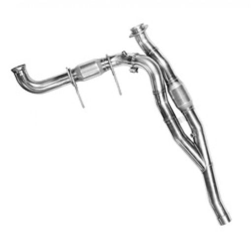 Picture of Kooks 10 - 14 Ford Raptor SVT 6.2L 4V ALL 3in SS OEM Cat Y Pipe