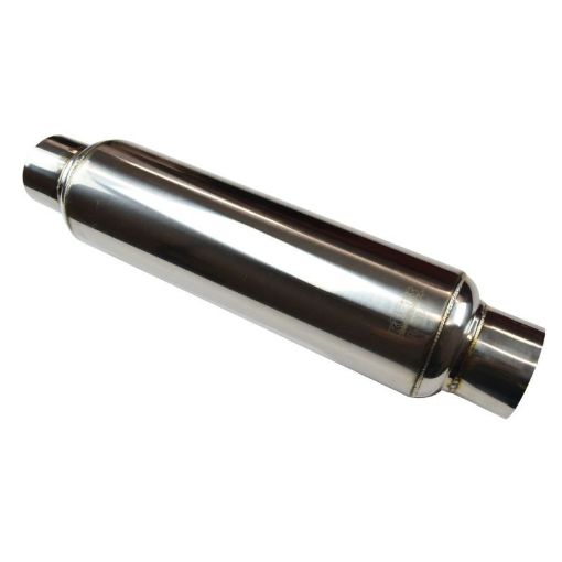 Picture of Kooks Universal 3in Round Muffler 14in Long. Pol SS
