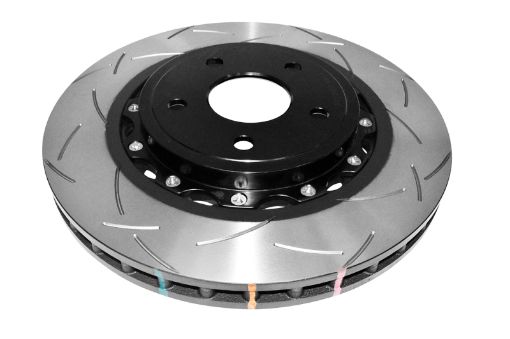 Picture of DBA 06 - 10 Jeep Grand Cherokee SRT8 5000 Series Uni - Directional Slotted Front Rotor wBlack Hat