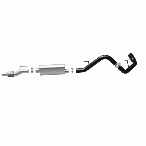 Picture of MagnaFlow SYS Cat - Back 11 - 14 Ford F - 150 3.5L V6 EcoBoost 3in Black Single Side Exit Rear 3 Tip