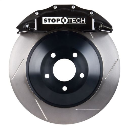 Picture of StopTech Chrysler 300C Front Touring 1 - Piece BBK w Black ST - 60 Calipers Slotted Rotor