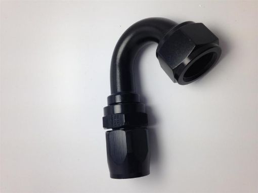 Picture of Fragola - 12AN x 150 Degree Pro - Flow Hose End - Black