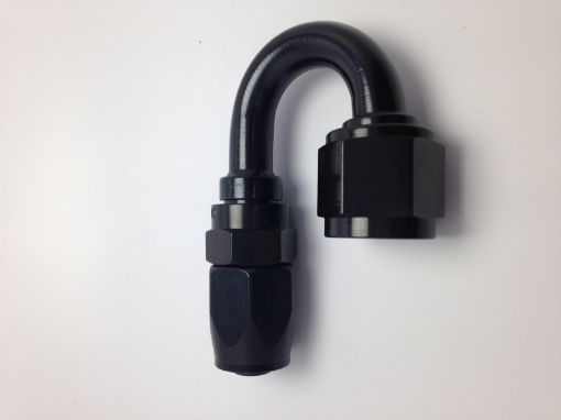 Picture of Fragola - 16AN x 180 Degree Pro - Flow Hose End - Black