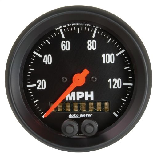 Picture of Autometer Z Series 3 - 38in 140 MPH In - Dash Full Sweep GPS Speedometer