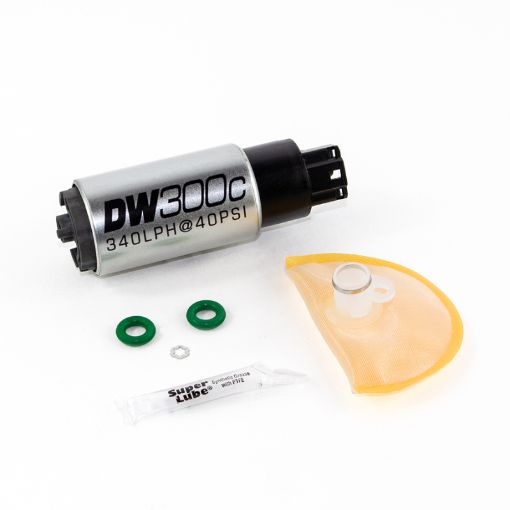 Picture of DeatschWerks 340lph DW300C Compact Fuel Pump w 06 - 11 Civic Set Up Kit (wo Mounting Clips)
