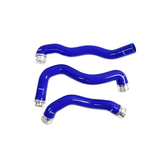 Picture of Mishimoto 08 - 10 Ford 6.4L Powerstroke Coolant Hose Kit (Blue)