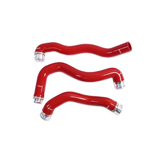 Picture of Mishimoto 08 - 10 Ford 6.4L Powerstroke Coolant Hose Kit (Red)