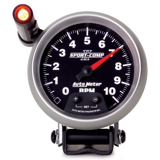 Picture of Autometer Sport - Comp II Quick Lite 3 34in 10K RPM Pedestal Tachometer