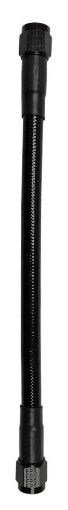 Picture of Fragola - 10AN Ext Black PTFE Hose Assembly Straight x Straight 20in