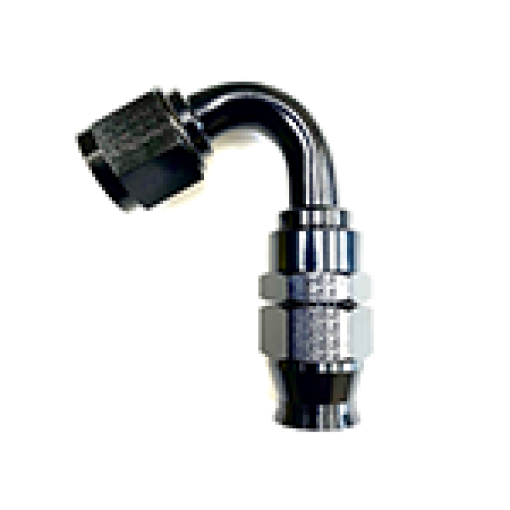 Picture of Fragola - 12AN Real Street x 120 Degree Hose End Black For PTFE Hose