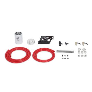 Picture of Mishimoto 08 - 10 Ford 6.4L Powerstroke Coolant Filtration Kit - Red