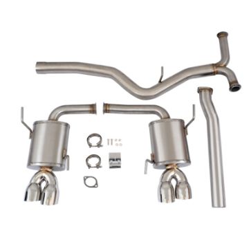 Picture of Mishimoto 2015 Subaru WRX 3in Stainless Steel Cat - Back Exhaust