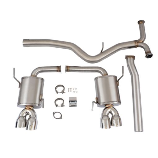 Picture of Mishimoto 2015 Subaru WRX 3in Stainless Steel Cat - Back Exhaust