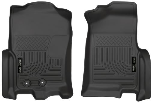 Picture of Husky Liners 2015 Ford ExpeditionLincoln Navigator WeatherBeater Front Black Floor Liners