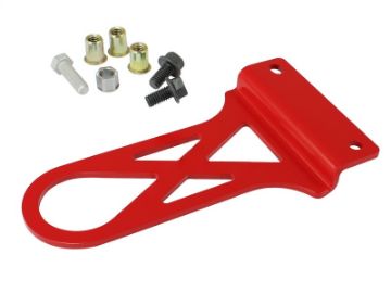 Picture of aFe Control PFADT Series Front Tow Hook Red 97 - 04 Chevrolet Corvette (C5)