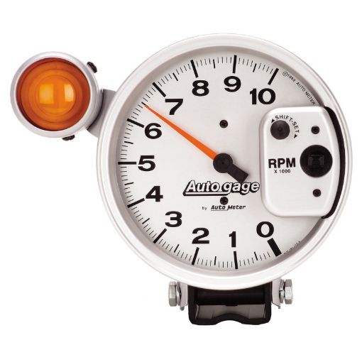 Picture of Autometer 5 inch 10,000 RPM Shift Lite Pedestal Tachometer Auto Gage