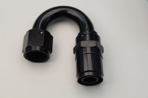 Picture of Fragola - 10AN Male Rad. Fitting x 120 Degree Race - Rite Crimp - On Hose End