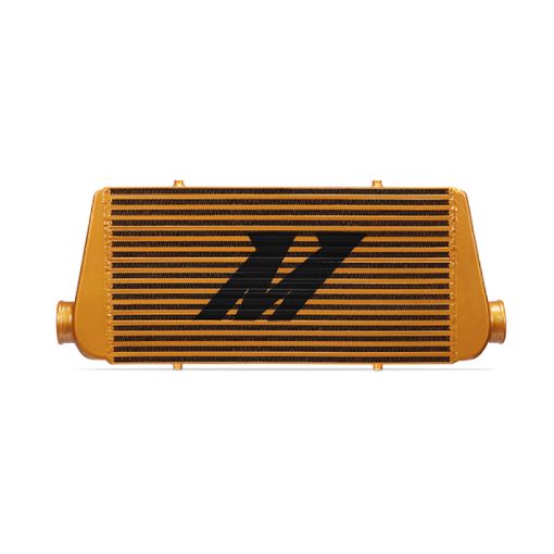 Picture of Mishimoto Universal Gold R Line Intercooler Overall Size 31x12x4 Core Size 24x12x4 Inlet Outlet