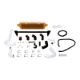 Picture of Mishimoto 15 Subaru WRX Front - Mount Intercooler Kit - Gold Core