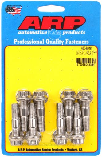 Picture of ARP Sport Compact M10 x 1.25 x 48mm Stainless Accessory Studs (8 pack)
