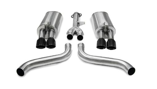 Picture of Corsa 1986 - 1991 Chevrolet Corvette C4 5.7L V8 L98 Black Sport Cat - Back Exhaust