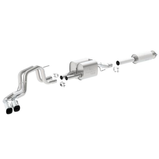 Picture of Ford Racing 2011 - 2014 F - 150 SVT Raptor 6.2L Cat - Back Sport Exhaust System 145 - inch WB (No Drop Ship)