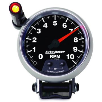 Picture of Autometer GS Quick Lite 3 34in 10k RPM Pedestal Tachometer