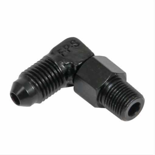 Picture of Fragola - 8AN x 14 NPT 90 Degree Swivel - Black