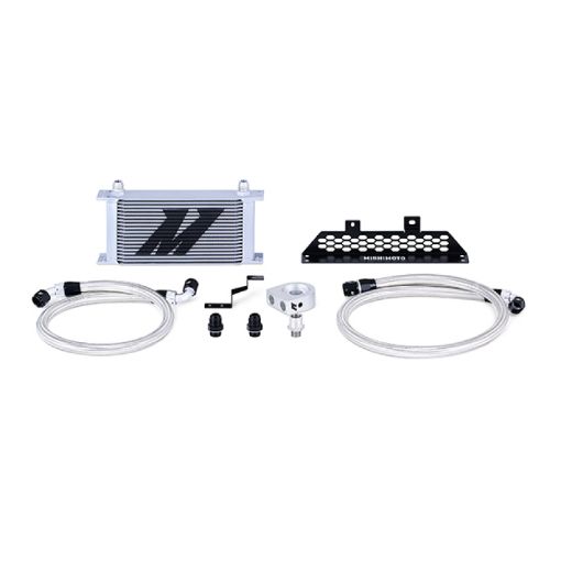 Picture of Mishimoto 13 Ford Focus ST Non - Thermostatic Oil Cooler Kit - Silver
