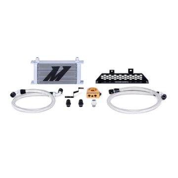 Picture of Mishimoto 13 Ford Focus ST Thermostatic Oil Cooler Kit - Silver