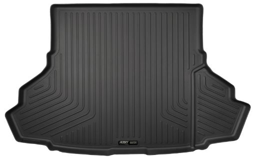 Picture of Husky Liners 15 - 22 Ford Mustang Coupe WeatherBeater Black Trunk Liner