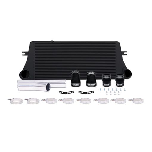 Picture of Mishimoto 94 - 02 Dodge Ram 2500 5.9L Cummins Intercooler Kit w Pipes (Black)