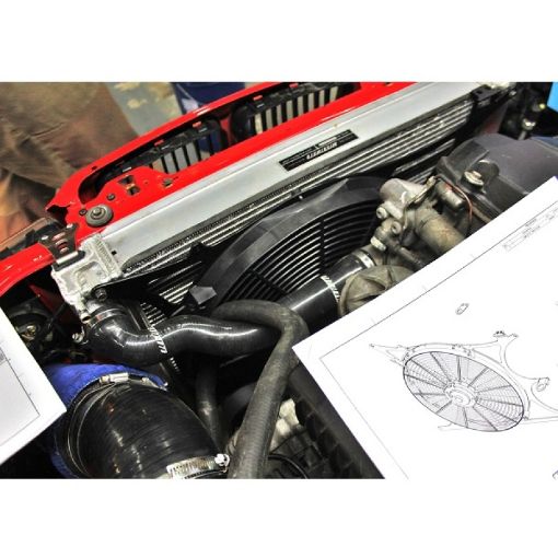 Picture of Mishimoto 92 - 99 BMW E36 Fan Shroud Kit