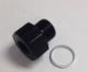 Picture of Fragola 12in NPT Oil Temp Adapter Black