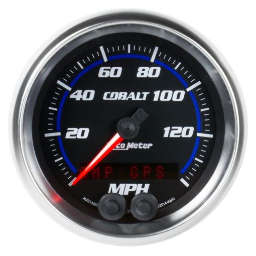 Picture of Autometer Cobalt 3 - 38in 0 - 140MPH In - Dash Electronic GPS Programmable Speedometer